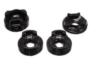 Toyota Matrix Motor Mount Insert Set - Front and Rear - Energy Suspension - Performance Polyurethane - Black - `03-`06